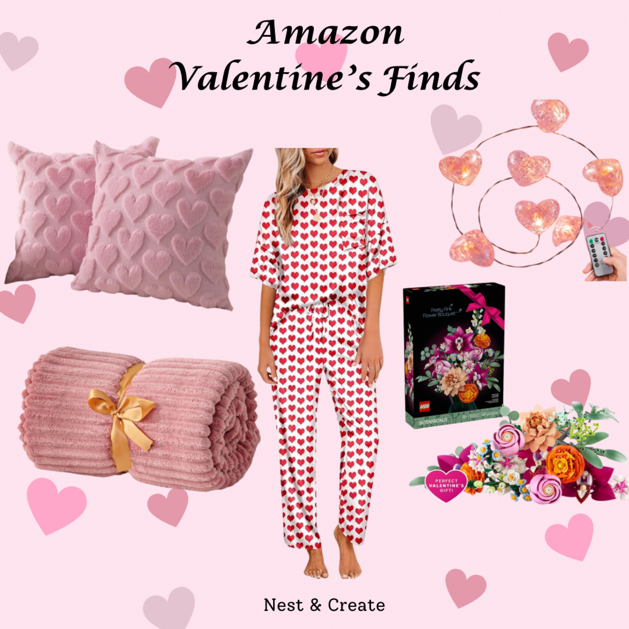 Stay cozy and festive this Valentine’s season with these heartwarming Amazon finds! From comfy vibes to unique gift ideas, these picks will fill your home (and heart) with love. 💕✨ Shop the look now! #ValentinesVibes #AmazonValentinesFinds #CozyAndCuteDecor

#LTKSeasonal #LTKHome #LTKGiftGuide