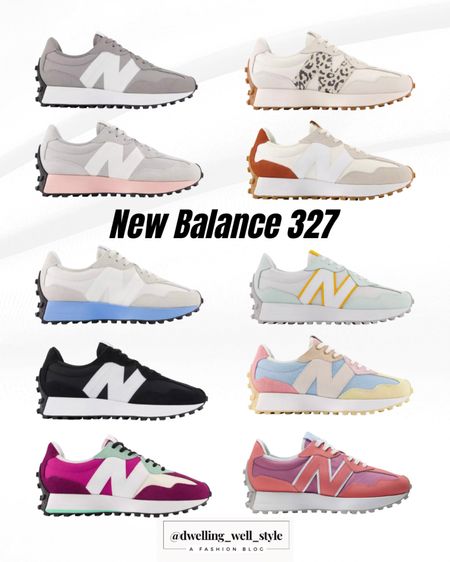 New Balance 327’s in stock right now in all these colors! I have the rust/sand version. These always sell out, so don’t wait if you are thinking of getting a pair! TTS, do not size up if between sizes. *Some of these colors are fully in stock; some are in stock in certain sizes only*

#LTKunder100 #LTKstyletip #LTKshoecrush