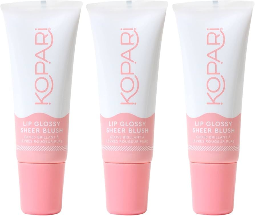 Kopari Sheer Blush Lip Glossy 3pk | Amazon (US)