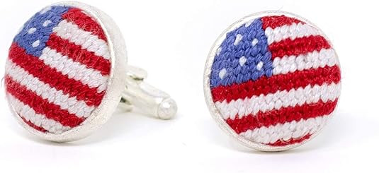 Needlepoint Cufflinks | Amazon (US)