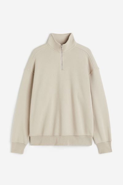 Oversized Fit Half-zip Sweatshirt | H&M (US + CA)
