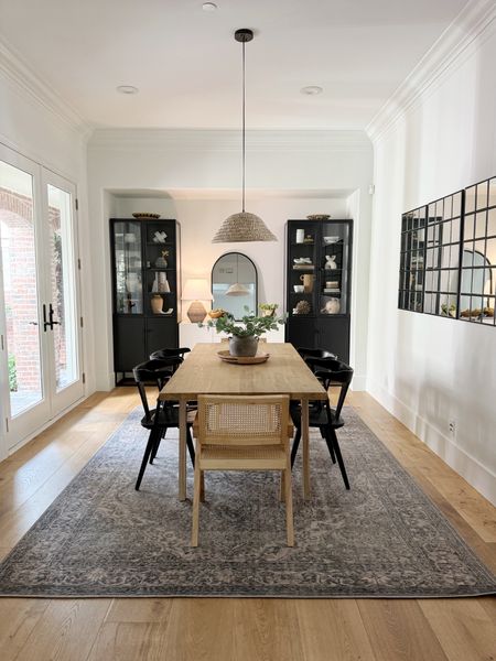 Dining room decor and rug! 

#LTKhome