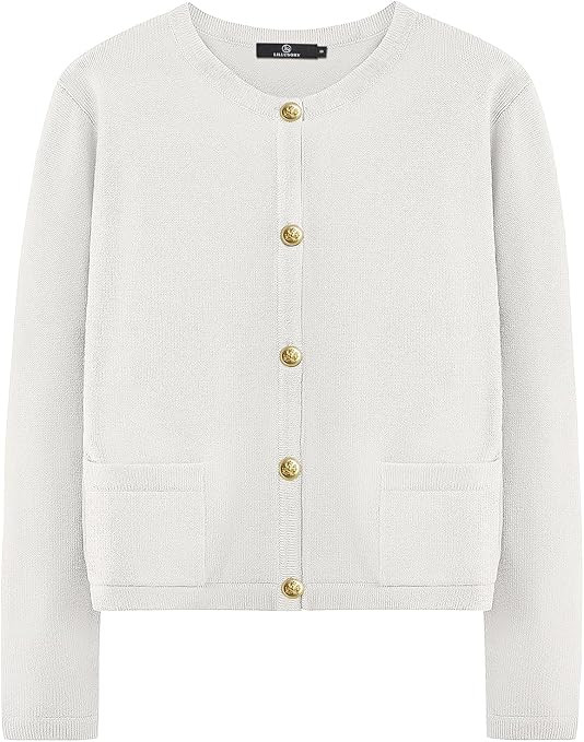 LILLUSORY Women Cardigan Sweaters Fall Outfit Clothes Fashion Cropped Jackets Trendy 2026 Casual ... | Amazon (US)
