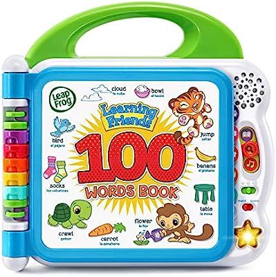 LeapFrog Learning Friends 100 Words Book (Frustration Free Packaging), Green | Amazon (US)