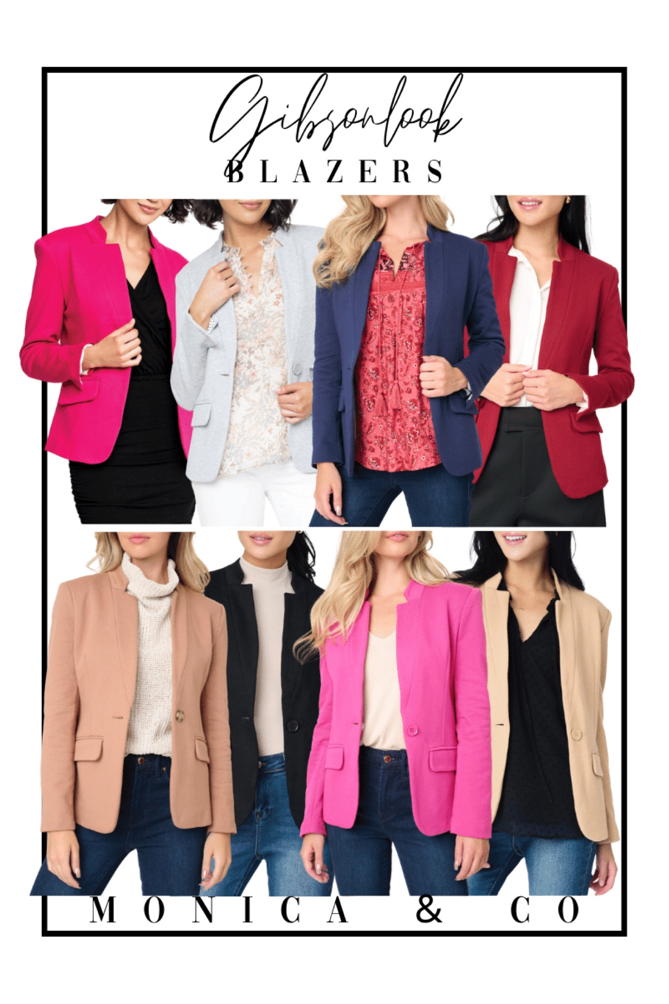 Blazers from Gibsonlook

workwear  date night  blazer  day to night  outfit  outfit inspo  Gibsonlook  holiday outfit idea  

#LTKSeasonal #LTKfindsunder100