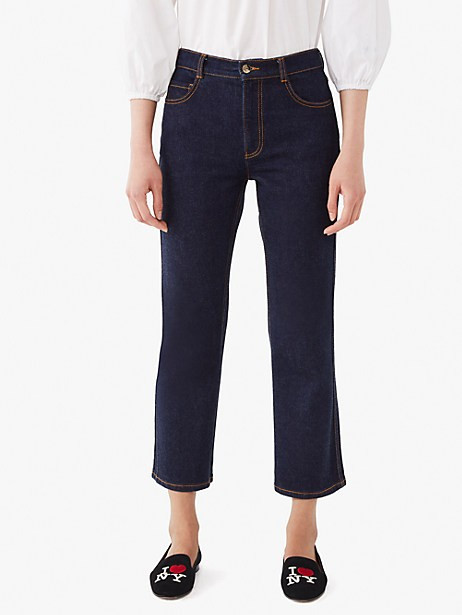 denim kick flare pant | Kate Spade (US)