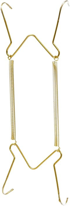 Hillman Spring-Wire Plate Hanger with Wall Hook, 5-1/2 to 8 In, 2 Pack | Amazon (US)