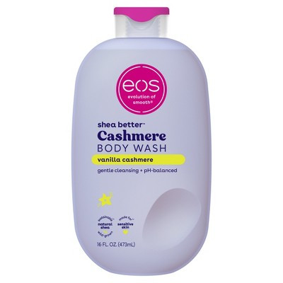 eos Shea Better Cashmere Body Wash - Vanilla Cashmere - 16 fl oz | Target