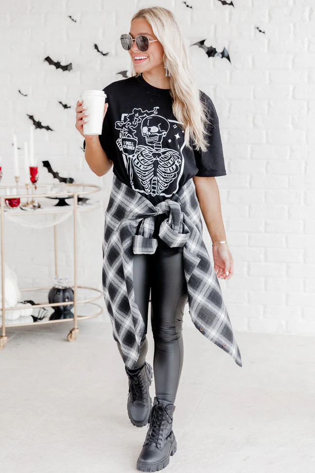 I Smell Children Black Heather Graphic Tee | Pink Lily