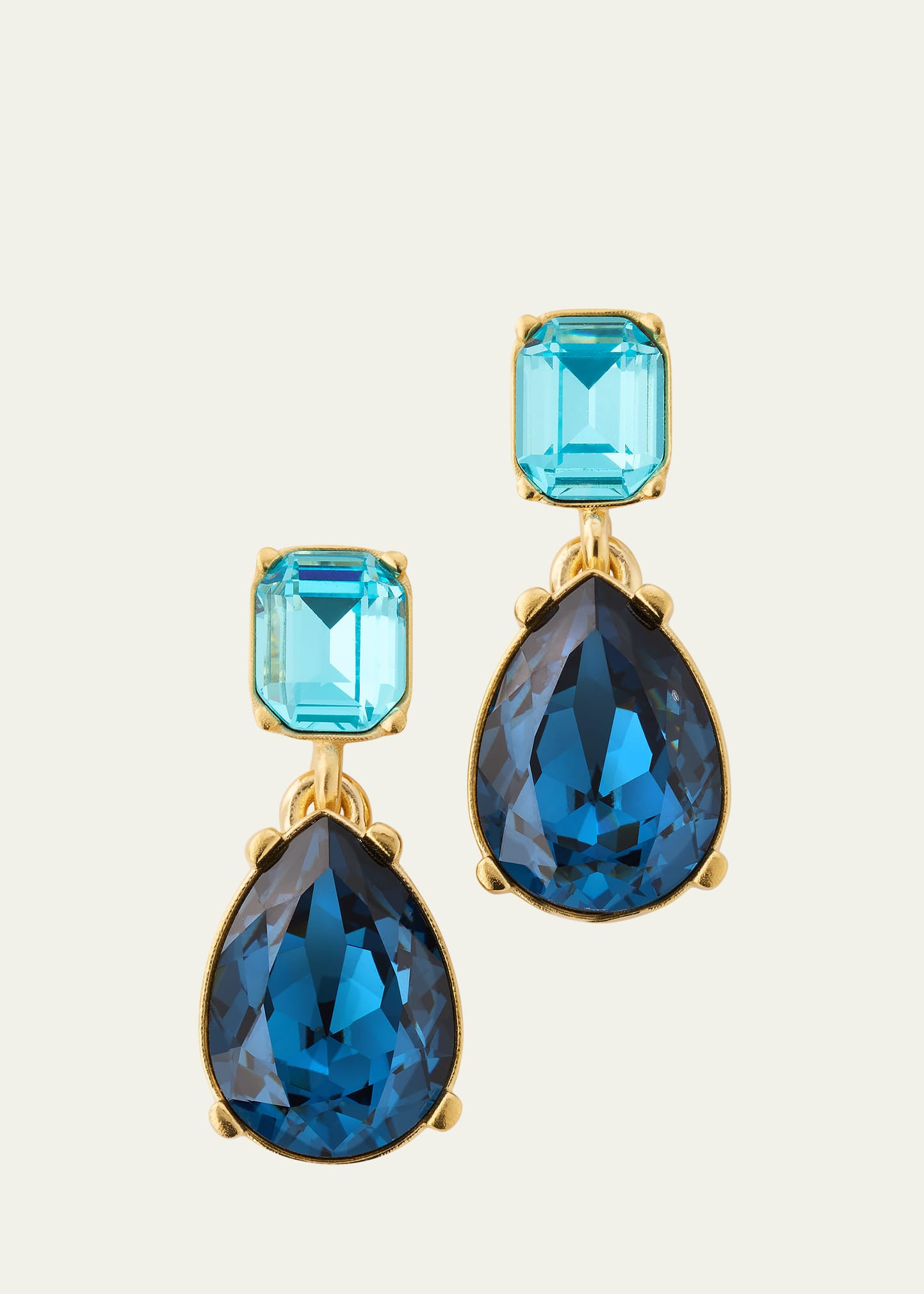 Oscar de la Renta Crystal Drop Earrings | Bergdorf Goodman