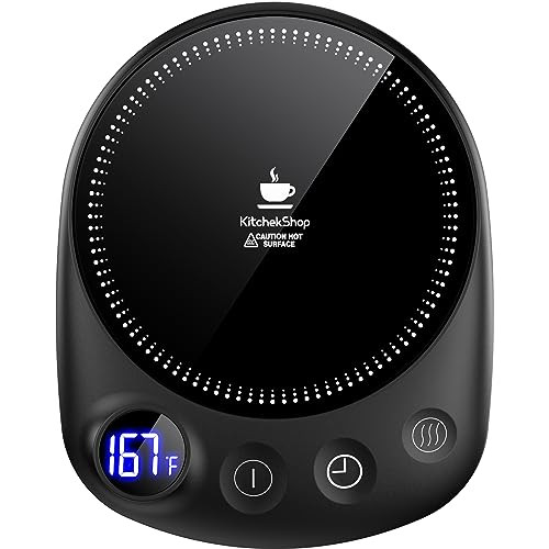 Amazon.com: KitchekShop Coffee Mug Warmer - Fastest Heating & Highest Temperature, Coffee Cup War... | Amazon (US)