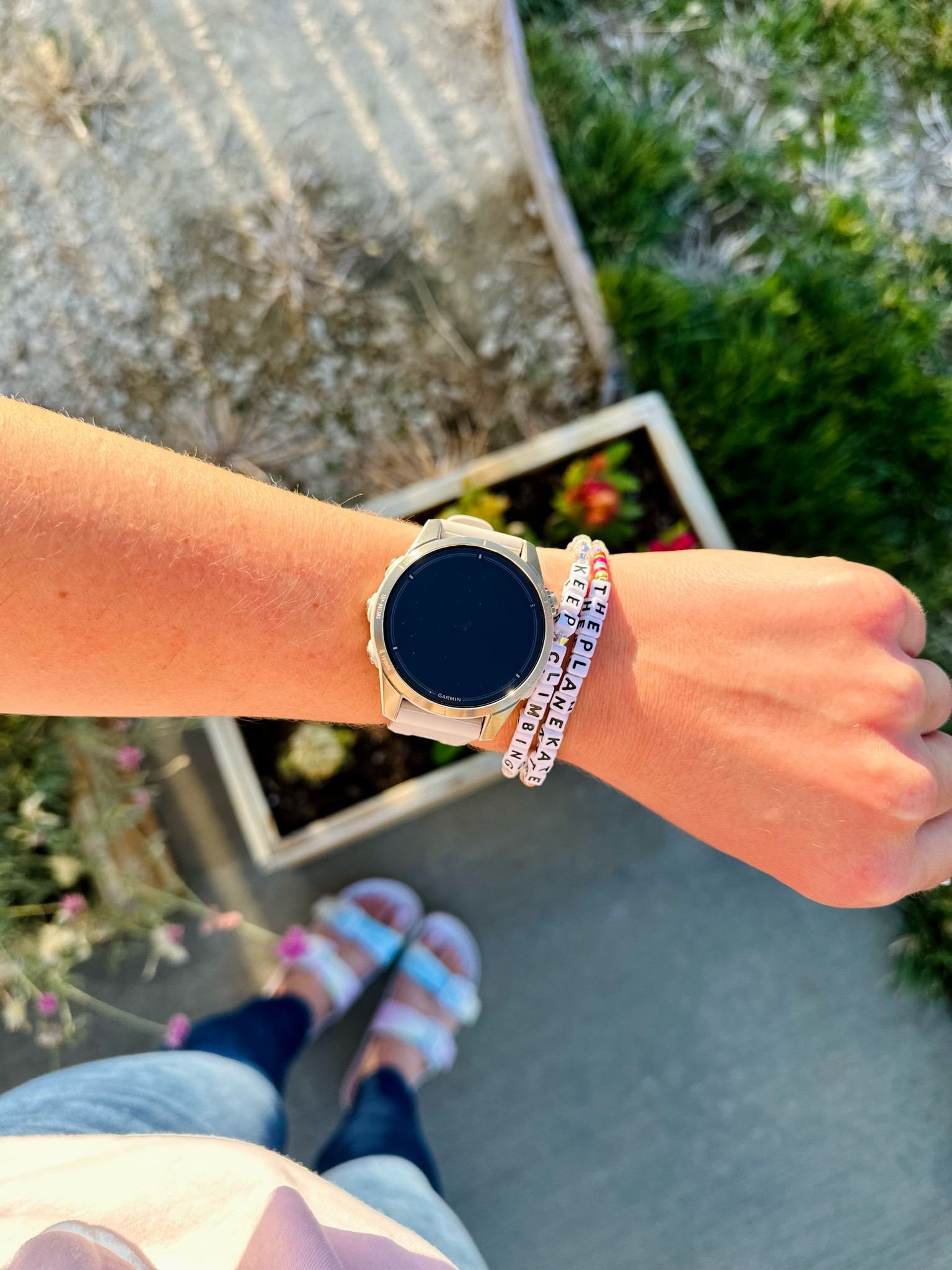 A reminder for the hard days: keep climbing. Love customizing my own bracelets to always have these important reminders close to me. 🫶🏼

#LTKfindsunder50 #LTKGiftGuide #LTKstyletip