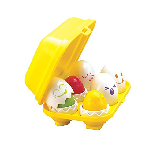 Toomies Hide & Squeak Eggs Toddler Toys - Matching and Sorting Games - Toddler Sensory Toys for Hand Eye Coordination and Color Recognition - Frustration Free Packaging - Ages 6 Months and Up | Amazon (US)