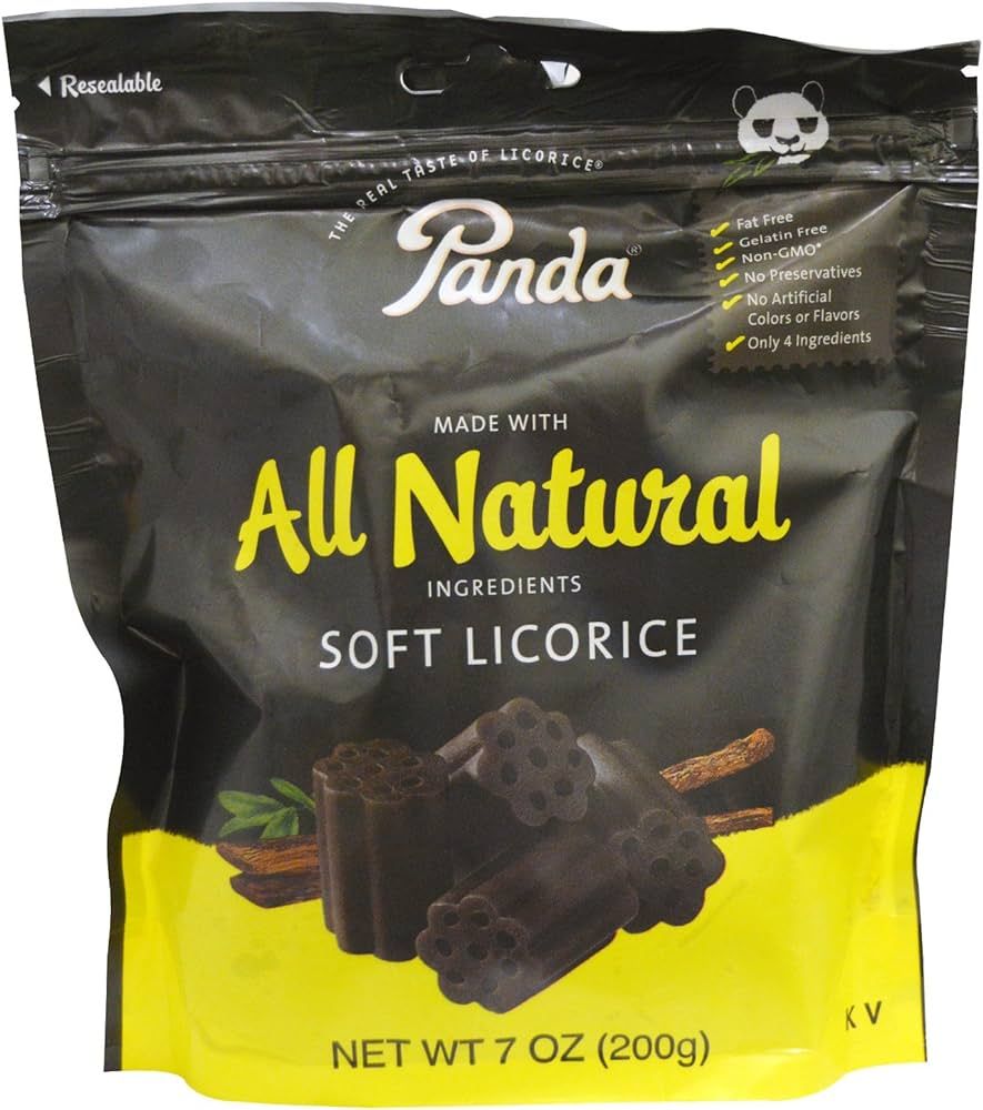 Panda Licorice, Soft Licorice, 7 oz (200 g) - 2 PACK | Amazon (US)
