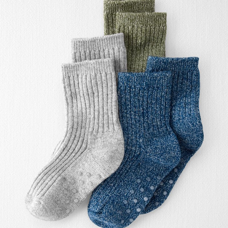 3-Pack No-Slip Socks | Carter's