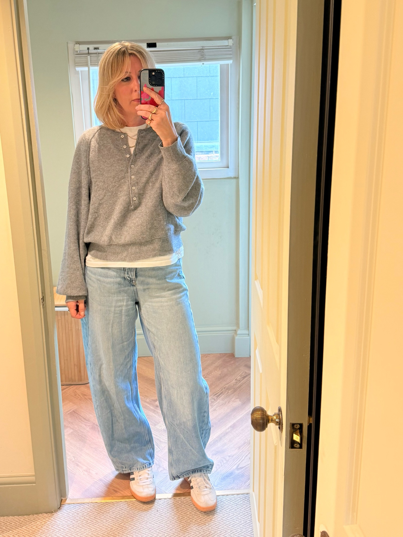 Free People Cashmere jumper and jeans

#LTKuk #LTKspring #LTKover50style