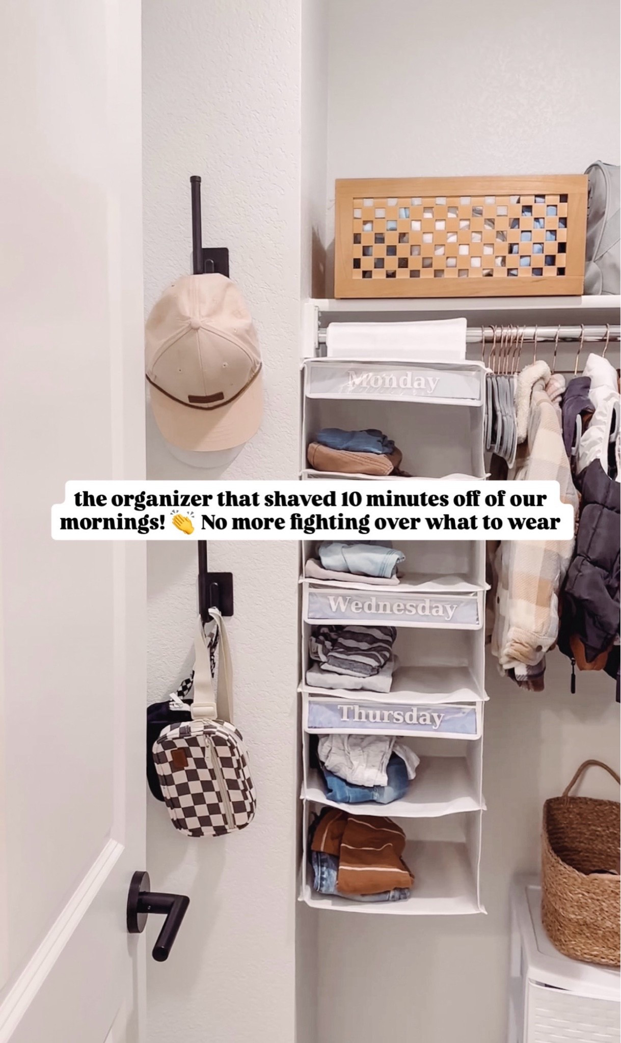 This clothing organizer has saved us SO much time every morning 🙌🏼

Kids school seasonal BTS back to school useful practical helpful Amazon

#LTKmomlife #LTKKids #LTKSeasonal