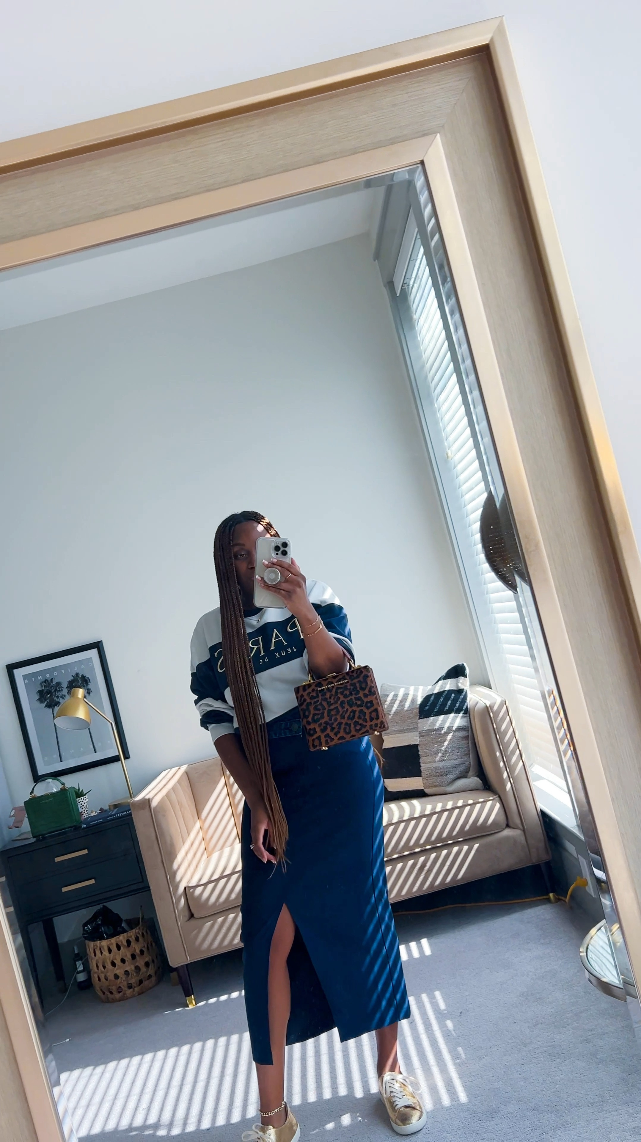 Maxi skirt, sweatshirt and sneaker look is an easy early fall outfit idea 💙

#LTKSeasonal #LTKVideo #LTKStyleTip