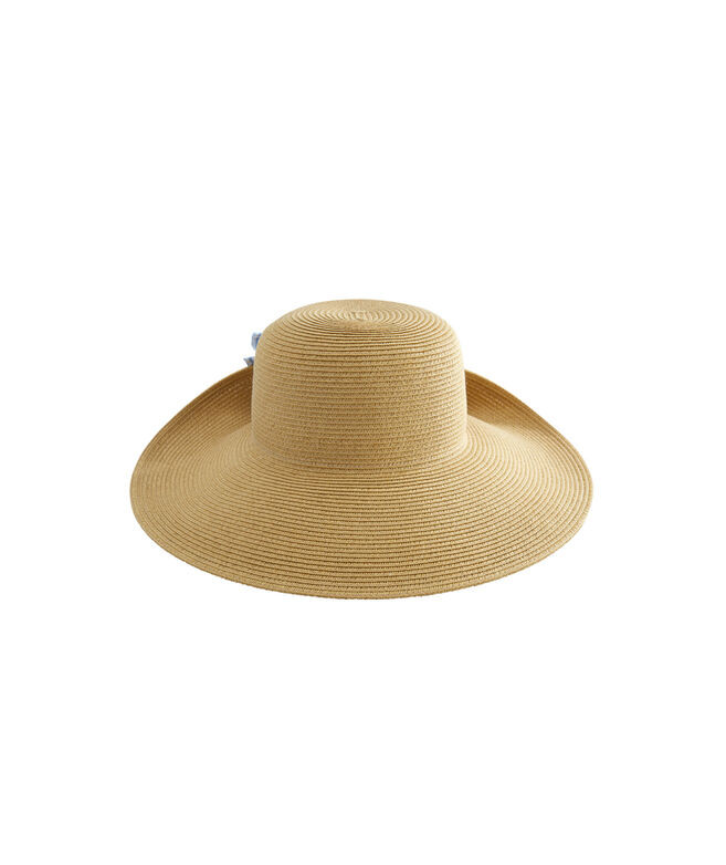 Kentucky Derby Straw Bow Hat | Vineyard Vines