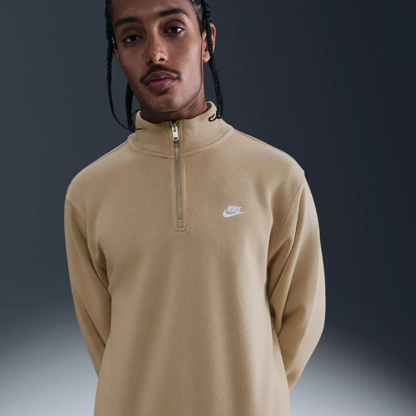 Nike Men's Sportswear Club 1/2 Zip Fleece Sweatshirt | DICK'S Sporting Goods