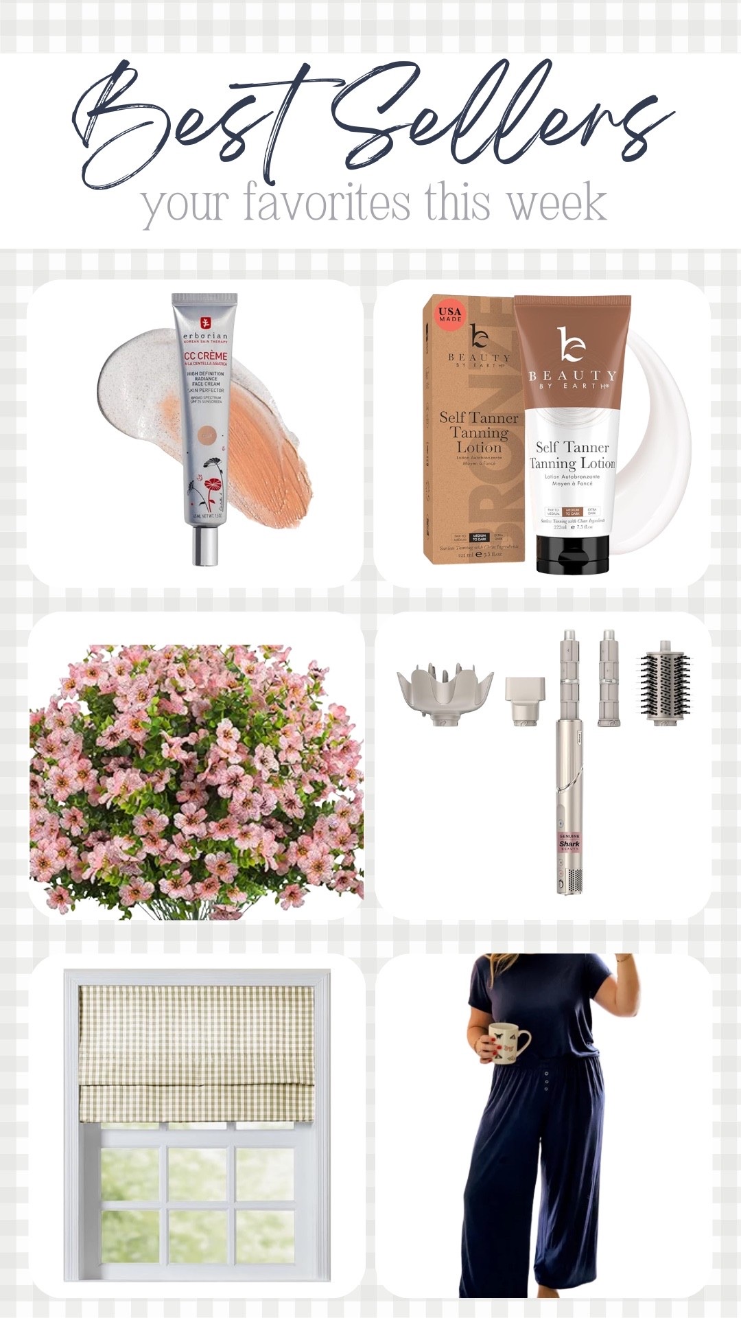 Your favorites this week! 

THEBLOOMINGNEST Amazon Walmart decor tanning lotion windows shades beauty 

#LTKHome #LTKSeasonal