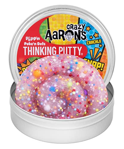 Crazy Aaron's Poke'N Dots Popp’n Thinking Putty® - 4" Tin ThinkingPutty - Non-Toxic Sensory Play - Never Dries Out - Creative Toy | Amazon (US)