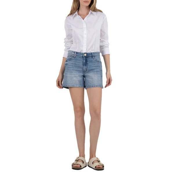 Women's KUT from the Kloth Jane Jean Shorts 00 Peaceful | Scheels