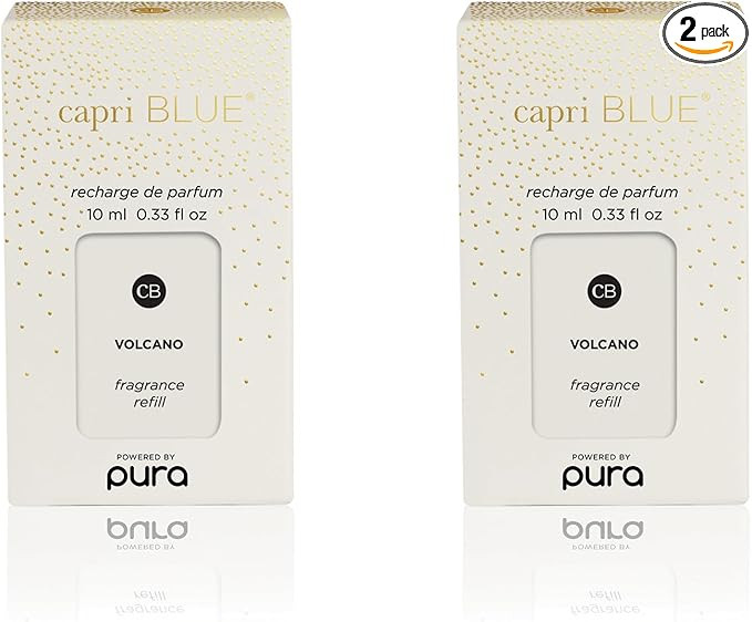 Capri Blue Holiday Volcano Pura Refills – 2-Pack Bundle of Pura Oil Diffuser Refills – Pura D... | Amazon (US)