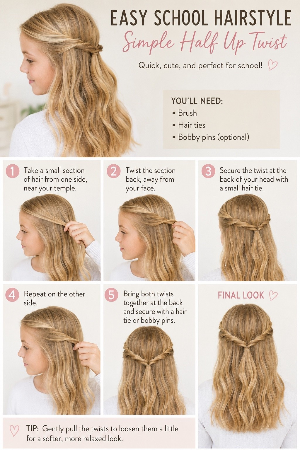 Easy school hairstyle

#LTKBeauty