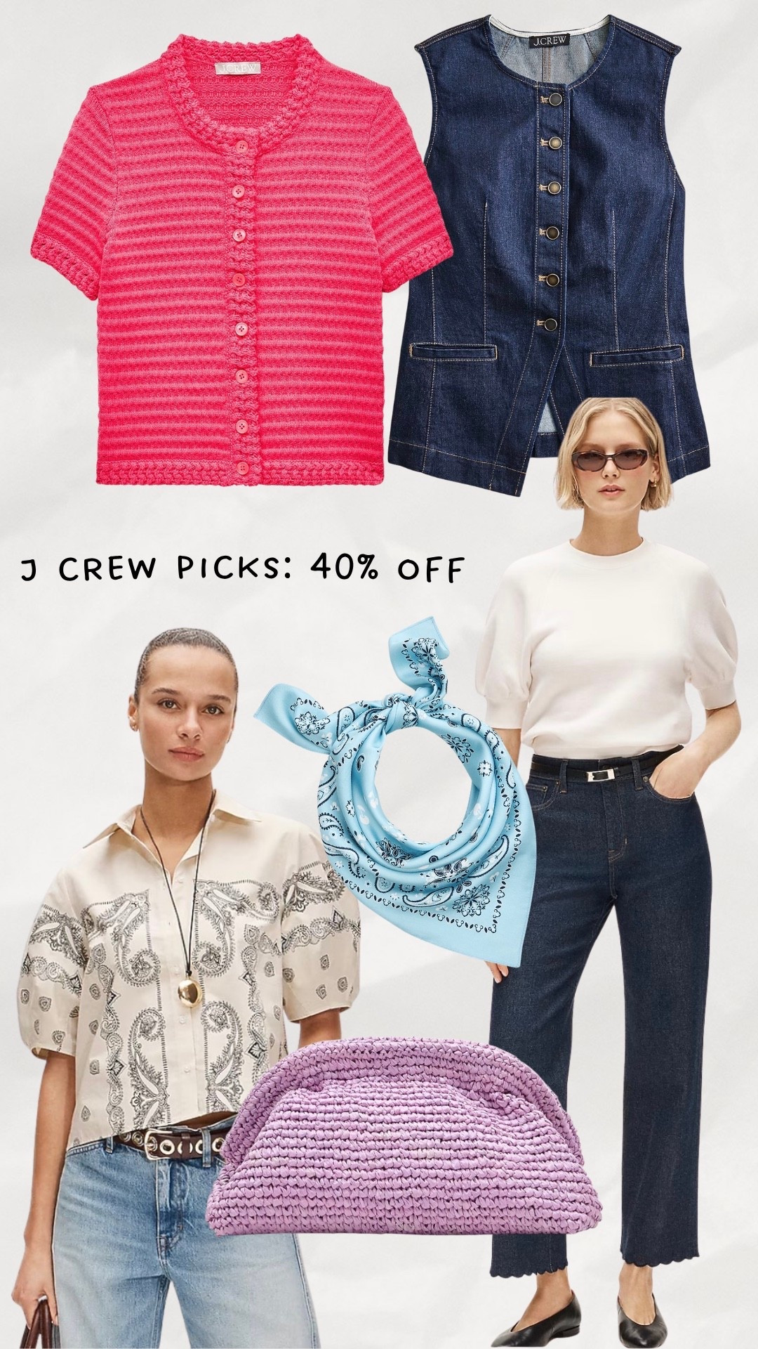 J Crew sale picks 

#jcrewsale #springclothes #springshopping