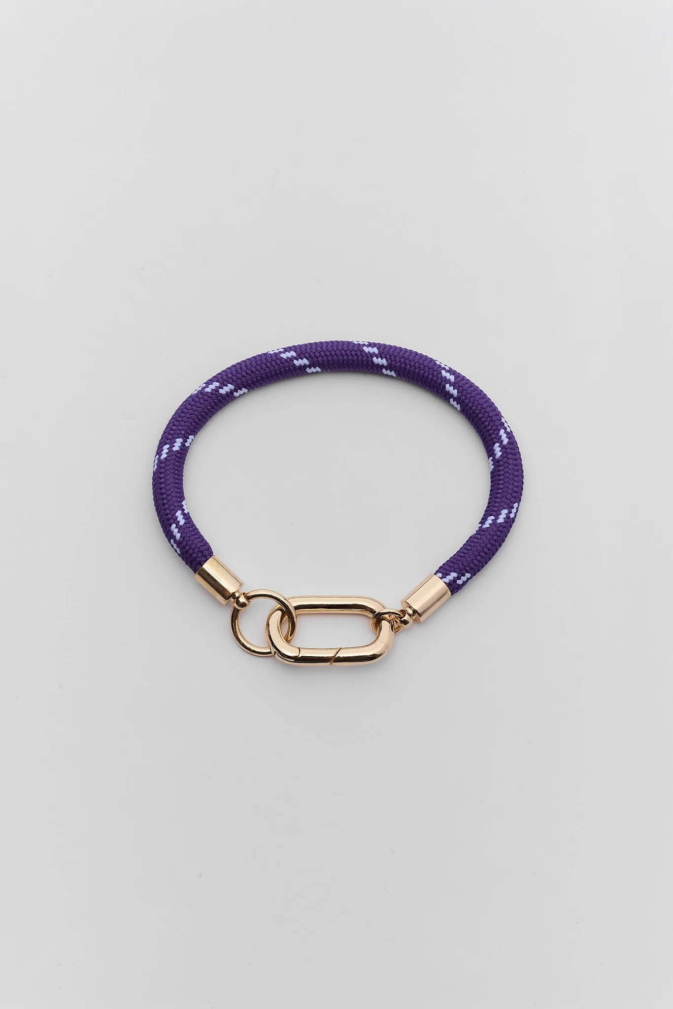 Purple Cord Carabiner Bracelet | Avara