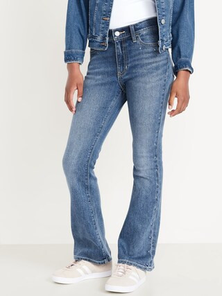 High-Waisted Studded Flare-Leg Jeans for Girls | Old Navy (US)