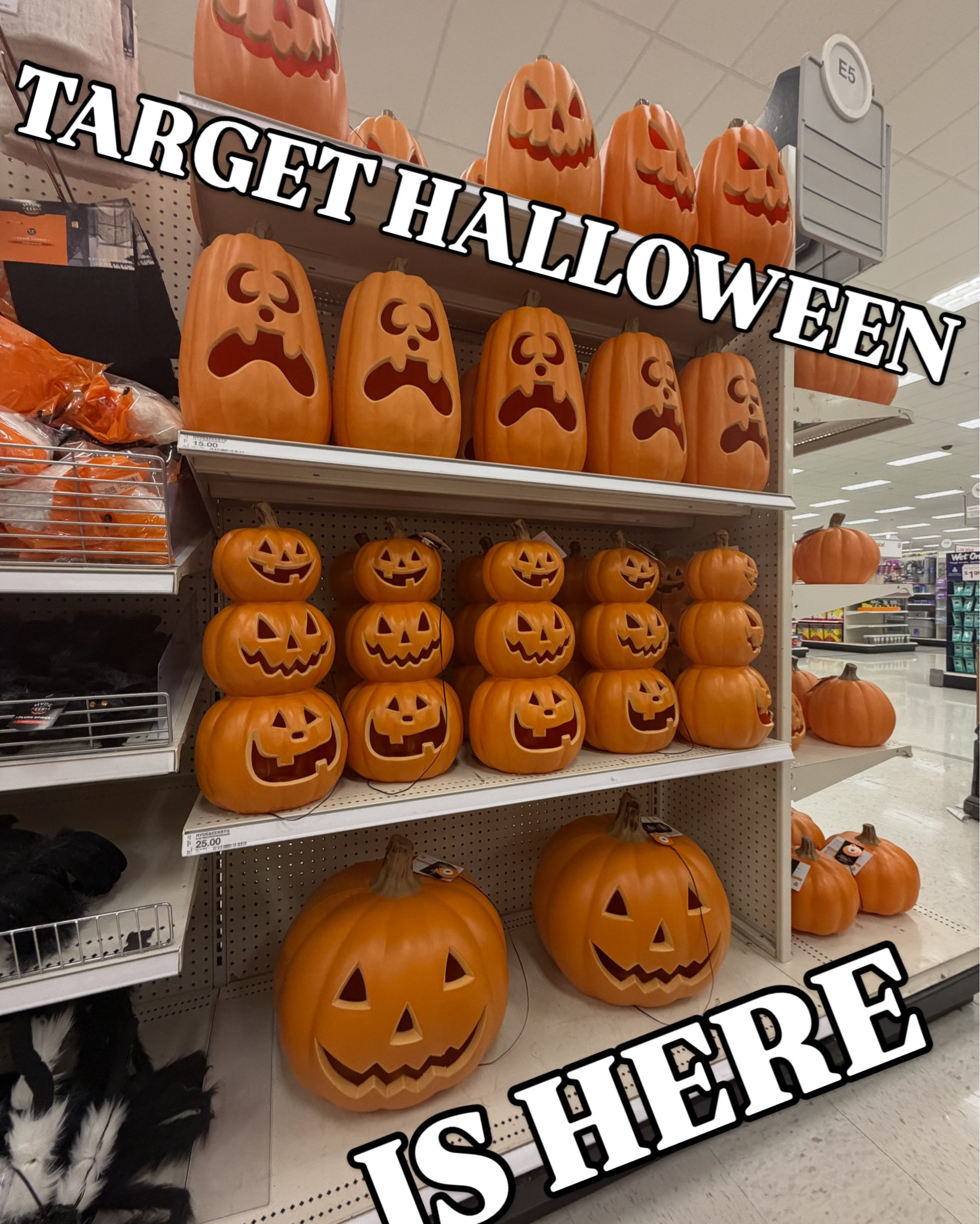Target Halloween is HERE 🎃👻 comment BOO for links to everything sent straight to your DMs! Love love love the 90s nostalgia vibes this year! 
•
•
•
Halloween decor, Target finds, Halloween activities, Target home