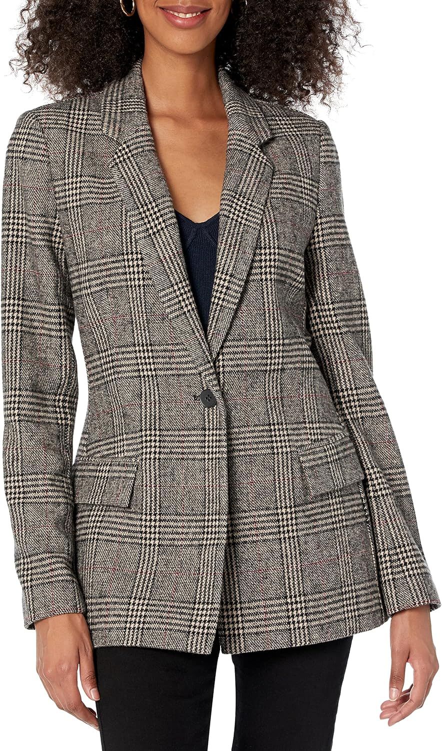 The Drop Women's Blake Long Blazer | Amazon (US)