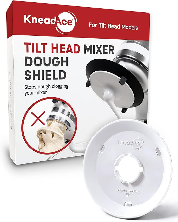 KneadAce Dough Hook Shield For Kitchen Aid - Prevents Your Dough from Climbing Up and Clogging Up... | Amazon (US)
