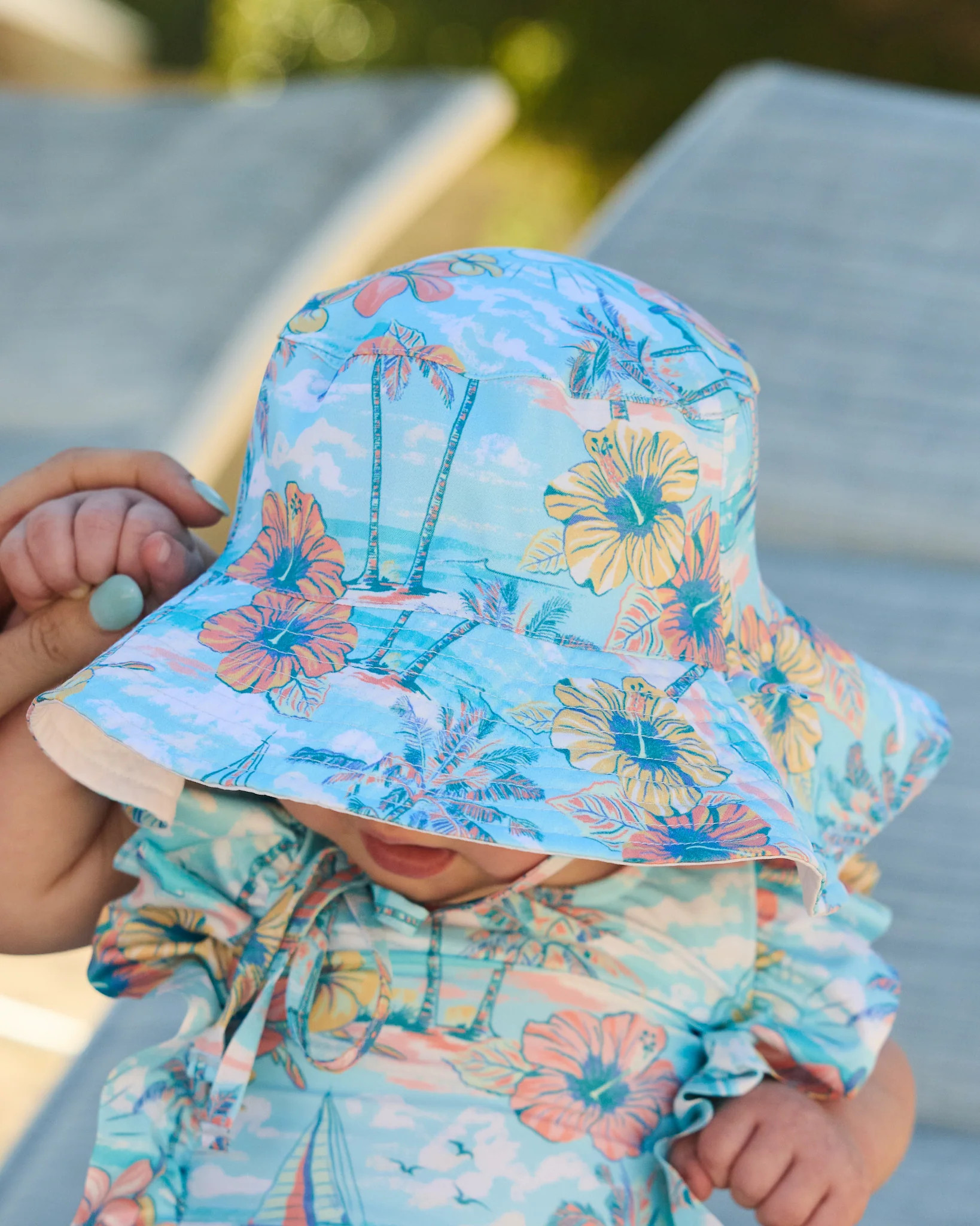 The BVIs - Kids Bucket Hat UPF 50+ | Kenny Flowers