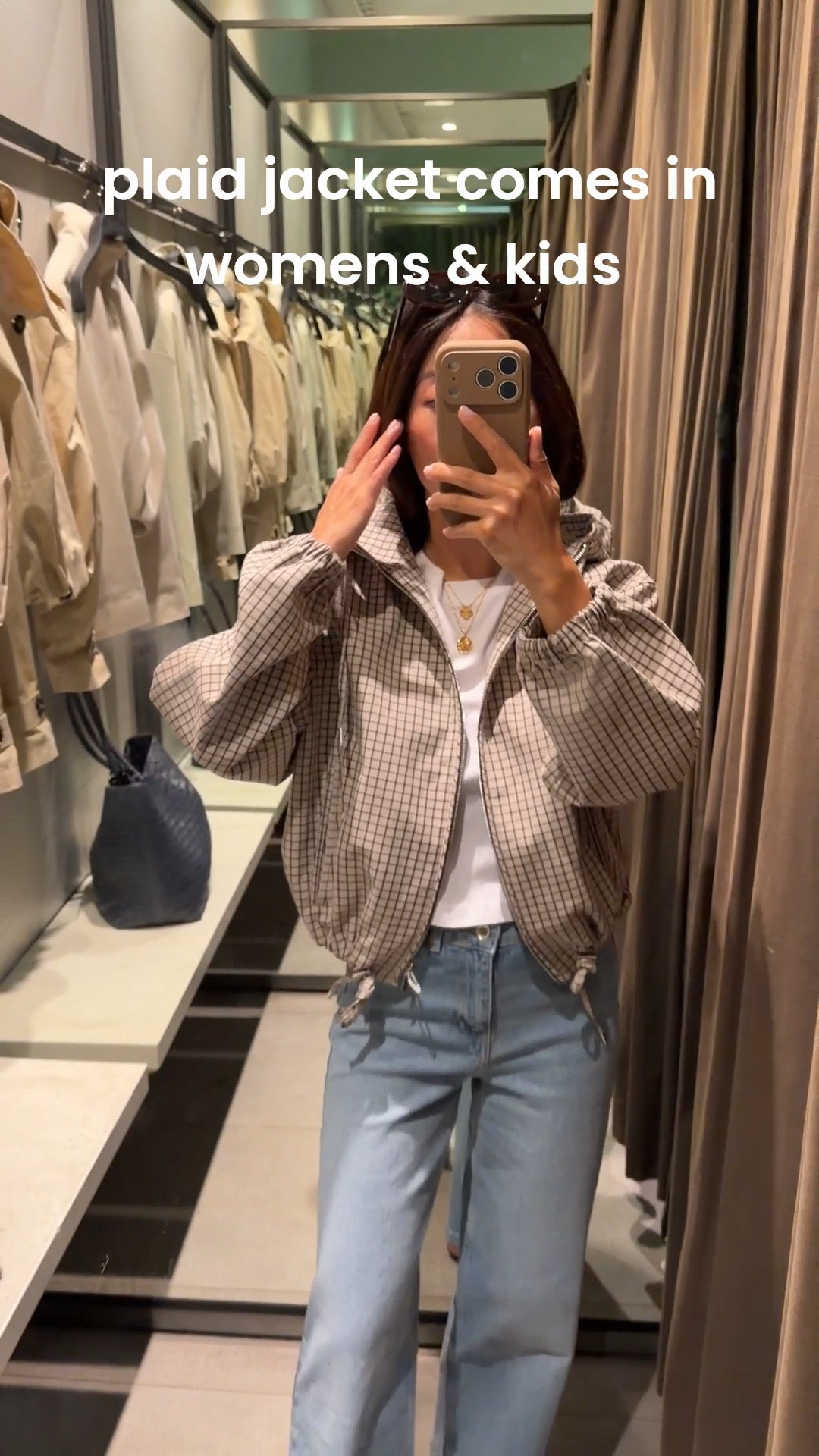 • Trying on Zara plaid cotton jacket XS roomy fit but with petite friendly features like elastic banded sleeves and adjustable bottom.
• Petites can also try the kids version with no hood, I usually wear 12-13 in Zara kids which fits me like XXs petite 

• Zara jeans size 2, could prob fit a 0. The white wash runs smaller than the blue wash.
• Lulu tee xxs  

Fall jackets , petite friendly Zara try ons , plaid bomber jacket

#LTKPetite #LTKSeasonal