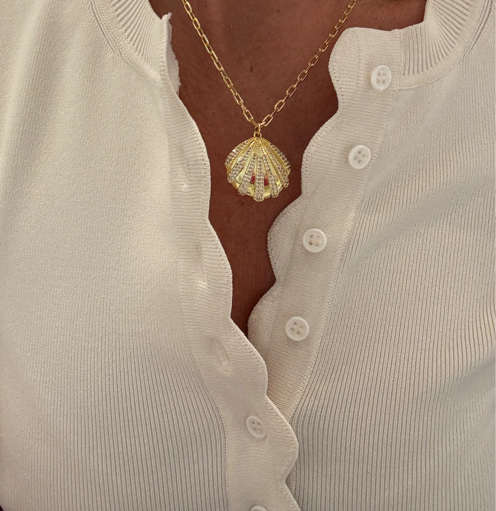 Claire Seashell Necklace | Corace Collection