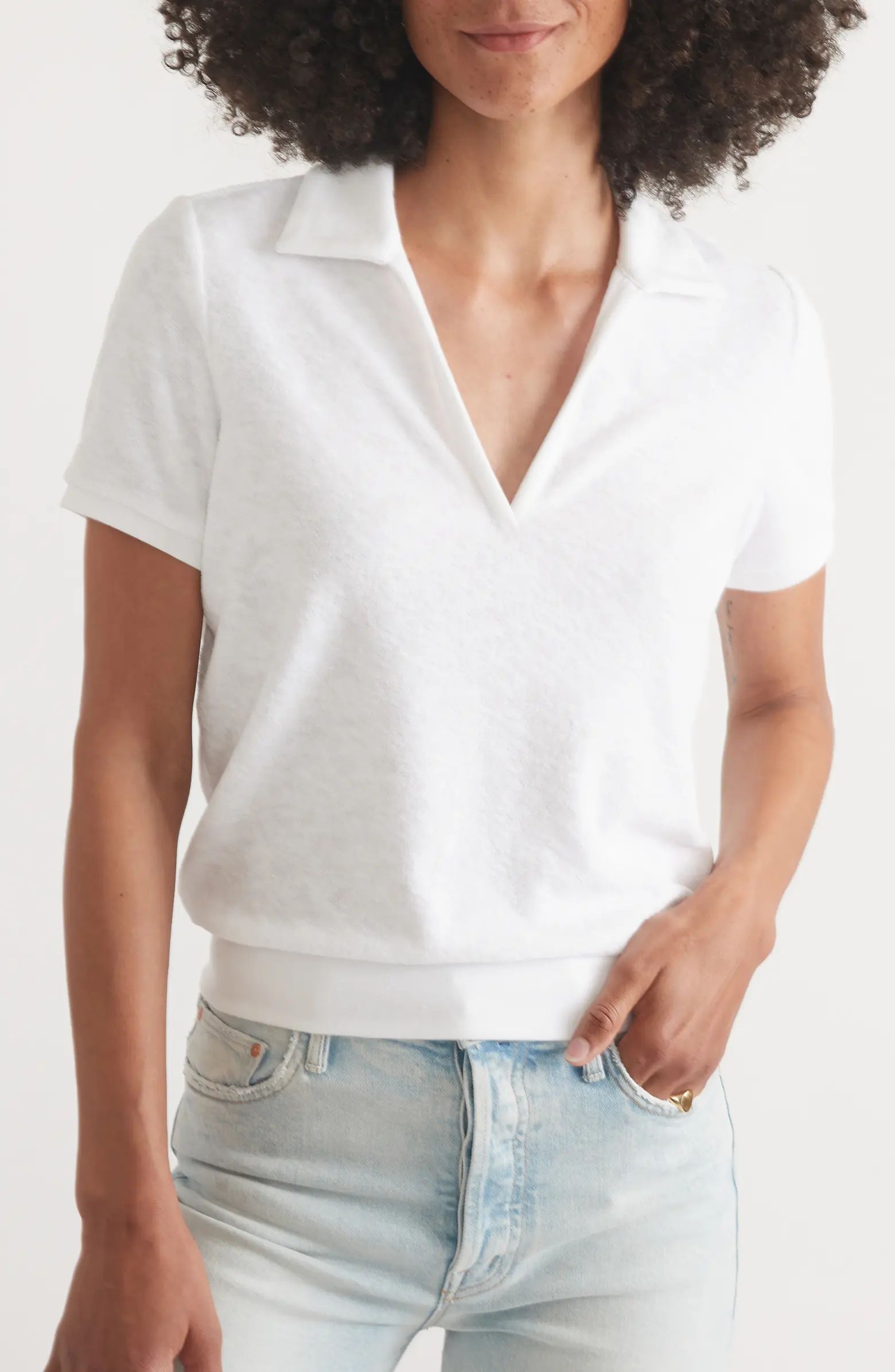 Marine Layer Terry Cloth Polo | Nordstrom | Nordstrom