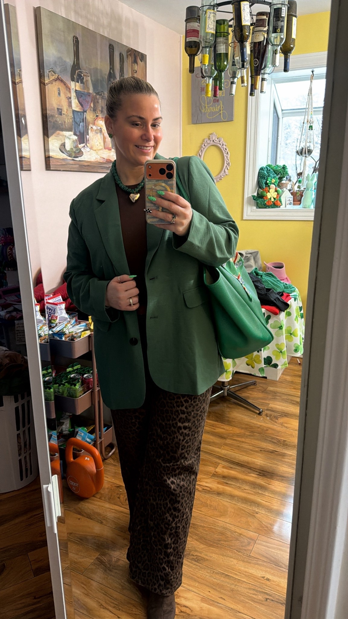 Happy St. Pat’s 

Wearing 12/14 in blazer
16 in denim
And XXL in bodysuit 

#LTKWorkwear #LTKMidsize #LTKootd