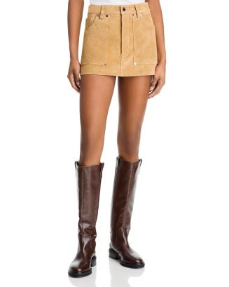 BLANKNYC Suede Carpenter Mini Skirt  | Bloomingdale's Women | Bloomingdale's (US)