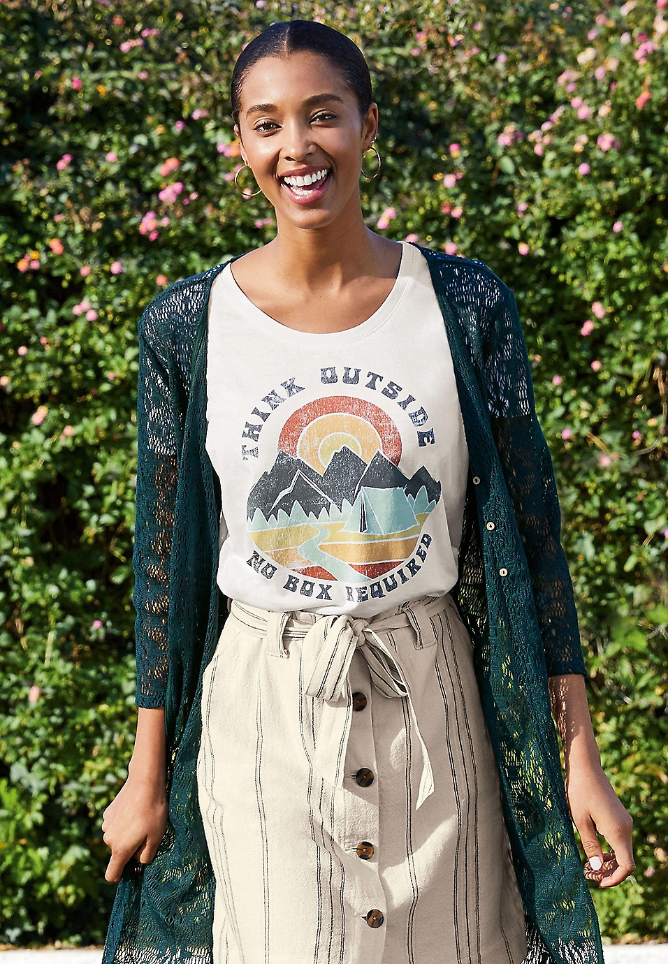 Think Outside Graphic Tee | Maurices