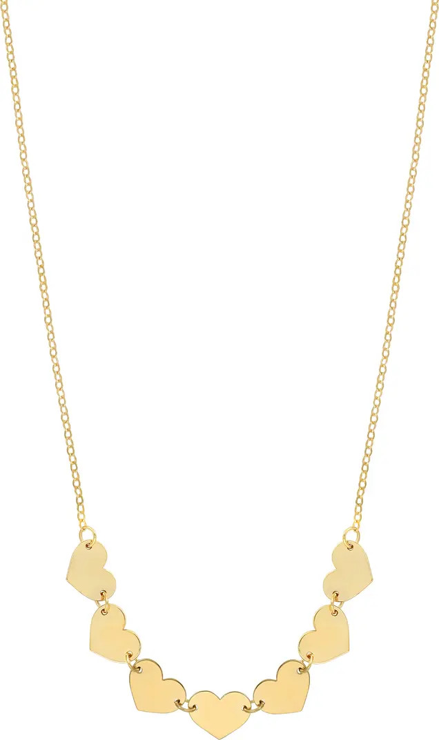 14K Gold Heart Trend Necklace | Nordstrom Rack