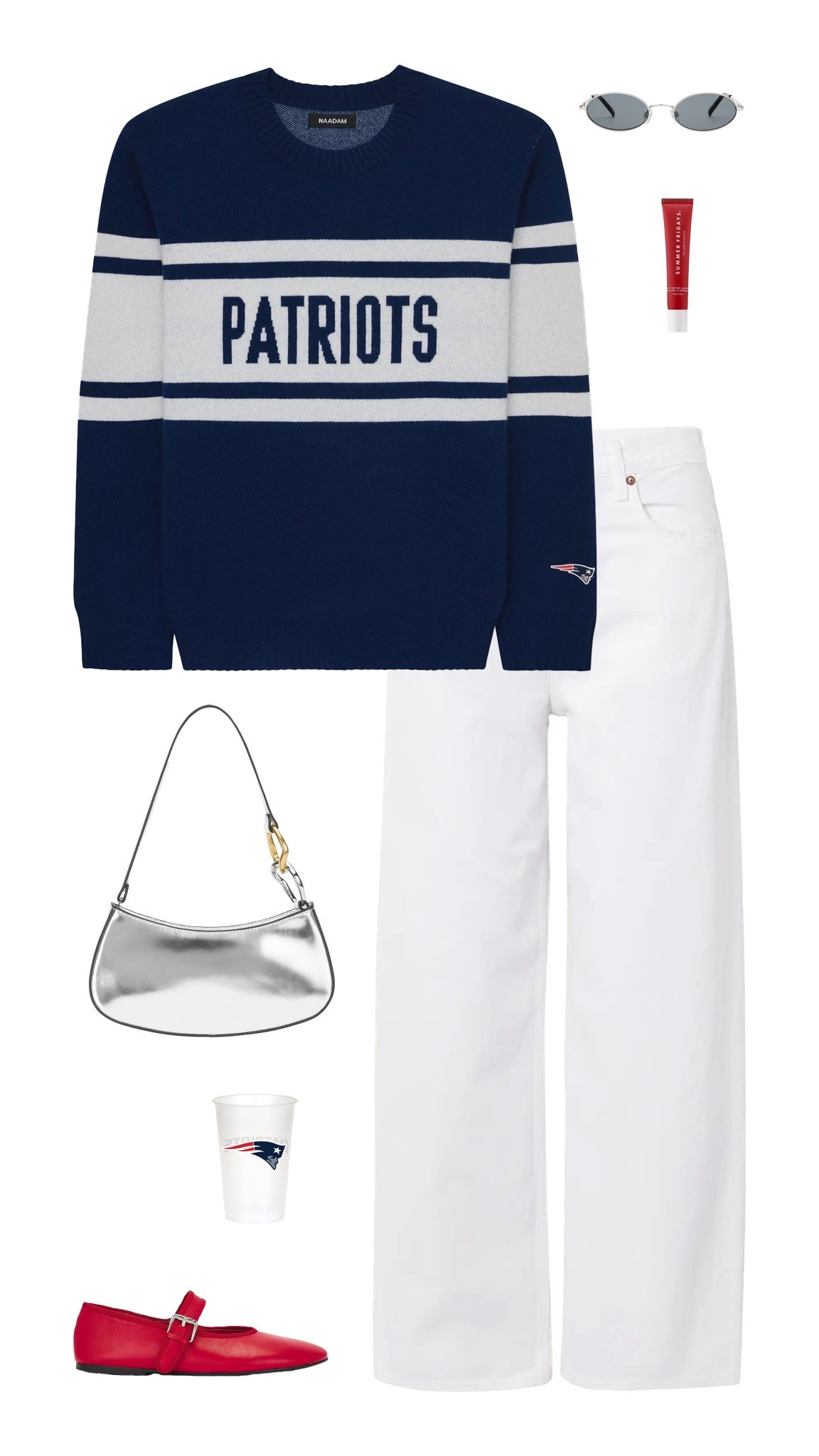 NFL game day outfit 🏈  New England Patriots