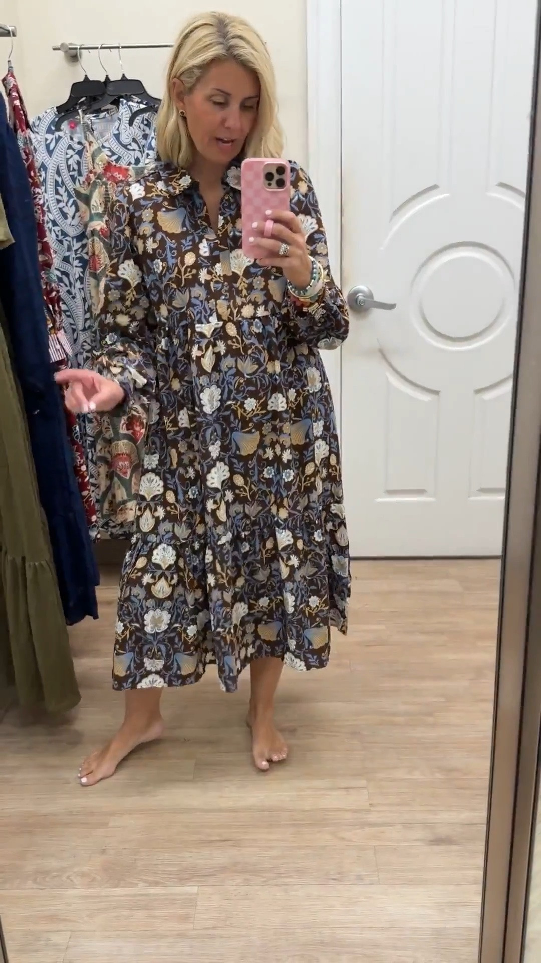 Perfect throw on and go dress. We are styling it all the ways. I’m in a size small. 

#LTKSeasonal #LTKOver40 #LTKSaleAlert