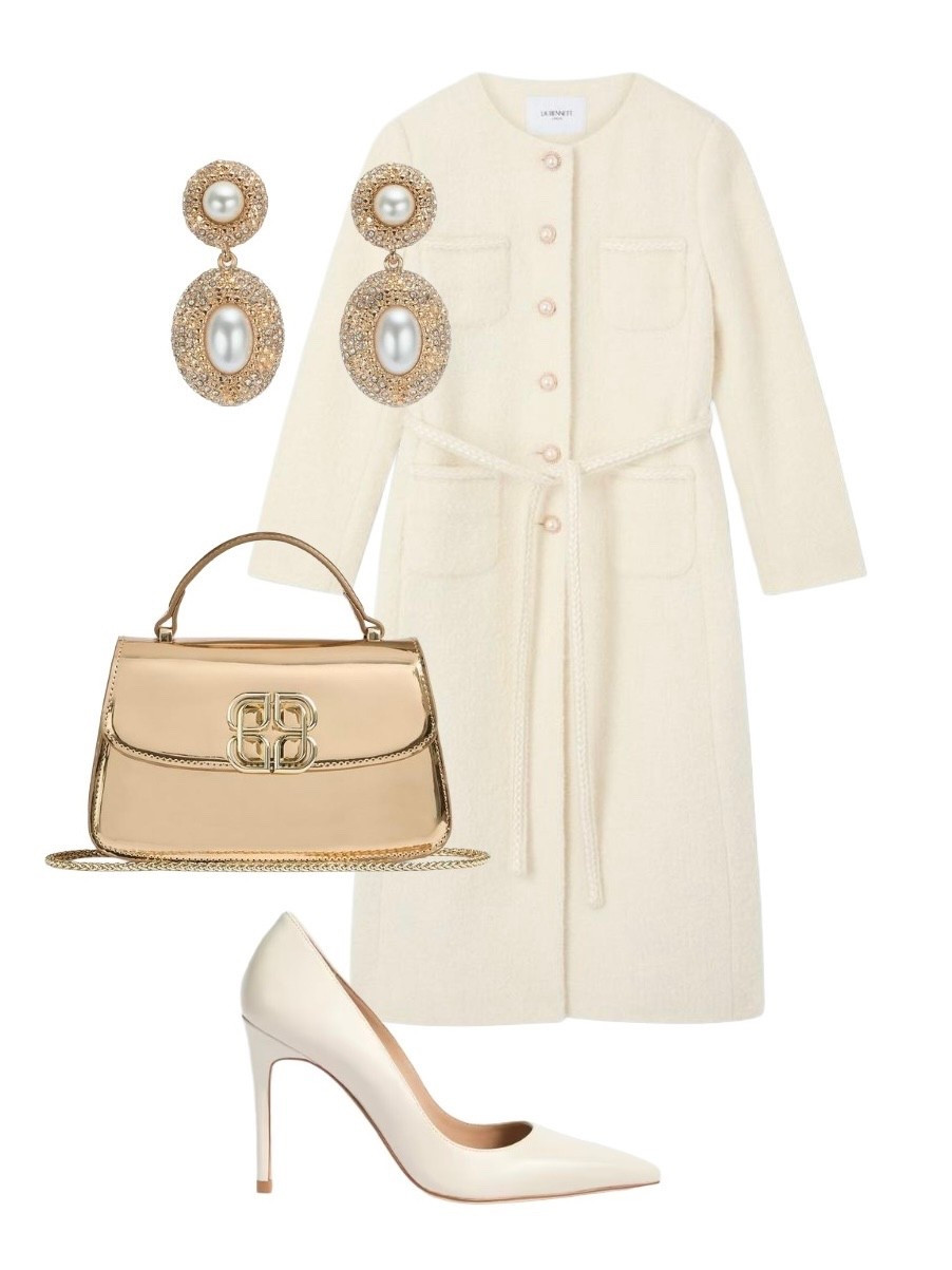 Ivory and gold is one of my favourite colour combos of all time and LK Bennett’s 20% offer on all new arrivals makes this final weekend of the promotion the perfect time to add some investment pieces to your wardrobe to enjoy as we transition into the colder months. 

This ivory tweed coat with gold buttons is just stunning - partner with the Valerie gold statement earrings, the Annabelle Gold Patent Leather Top Handle Bag and the Floret Ivory Leather Stilettos for a sophisticated Parisian style look. If you’re wearing this to an autumn winter wedding you will only need to partner with the Ayla cream and pearl detailed fascinator headband 🤍🤍🤍

#LTKuk #LTKeurope #LTKautumn