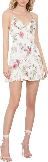 Julietta Floral Print Minidress | Nordstrom