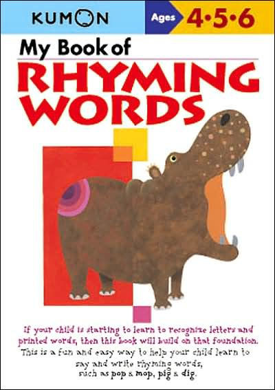 My Book of Rhyming Words (Kumon Series) | Barnes & Noble