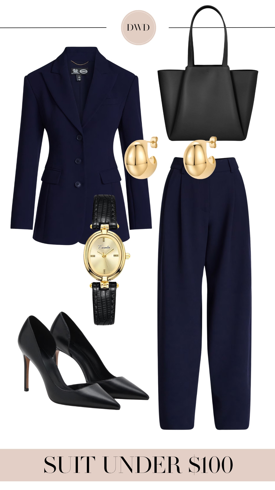 SORRY BUT ???? THISSSS is Walmart?! 

I adore how this fits! I got a M top and a 6 for bottoms and find they run true to size (if anything, sliiiiiiightly large)

I immediately created 4 different looks from this! Check the others out on my LTK - I LOVE the versatility of a suit. 

 #LTKgrwm #LTKSaleAlert #LTKWorkwear