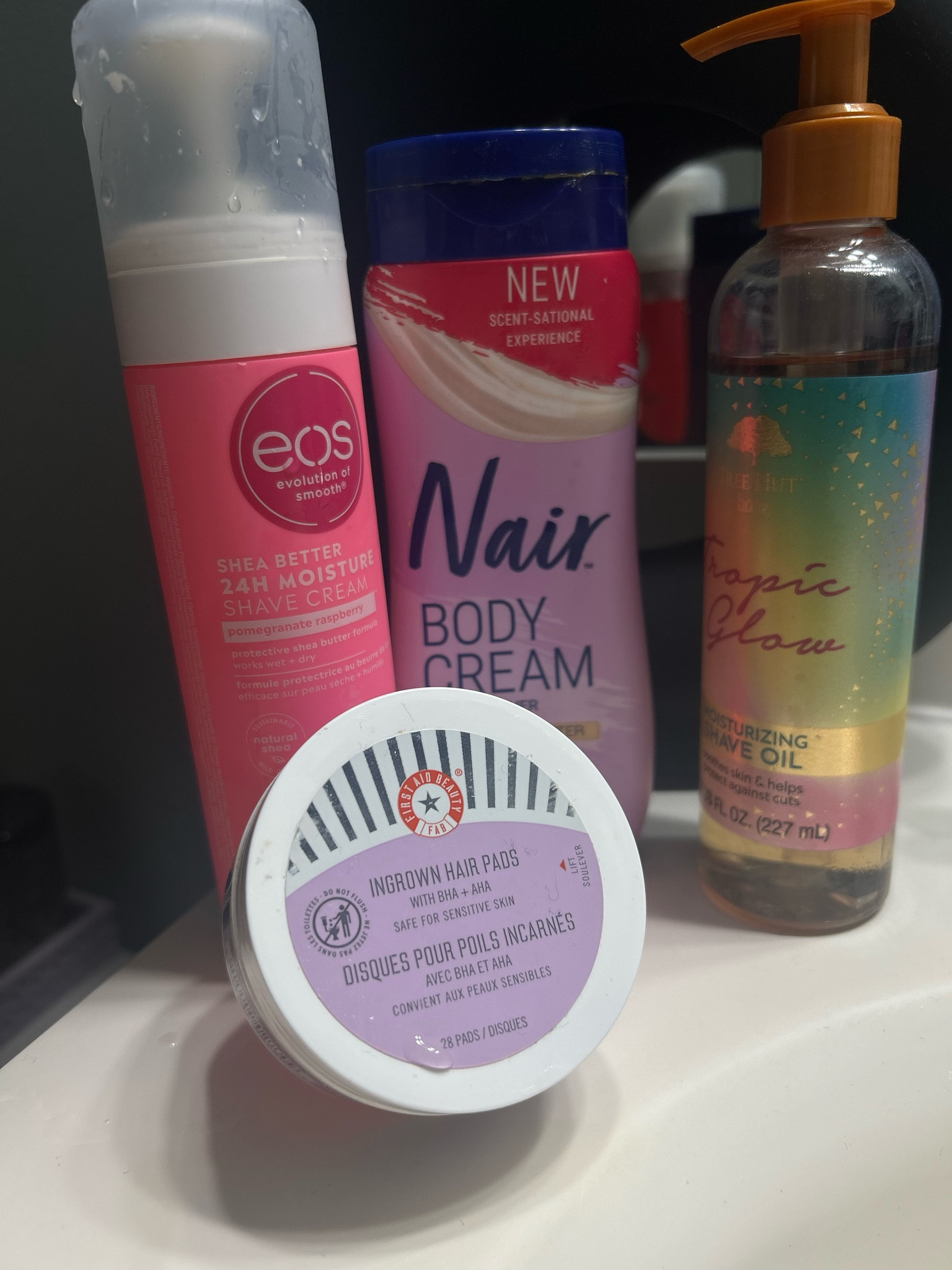 My go to shaving products & first aid beauty is a must have for the after shave routine!
-hygiene products, shaving products, eos, Treehut, shaving cream-

#LTKBeauty #LTKMostLoved